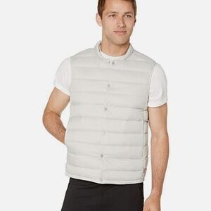 Swims Motion Lite Down Puffer Vest Lightweight Packable Gray Mens Size XXL